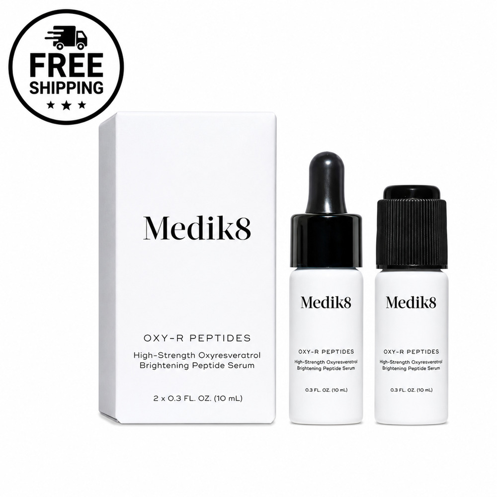 Medik8 Oxy-R Peptides Brightening Peptide Serum 2 x 10ml New Sealed